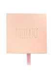 BRELLATO Dreireihige Layering Halsketten Tricolor, Damen Dreifache Lange Kette Collier, Echt Silber-Kette 925 18K Gelbgold, Rosegold mit Zirkonia